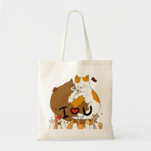 Tote Bag Chats mignons