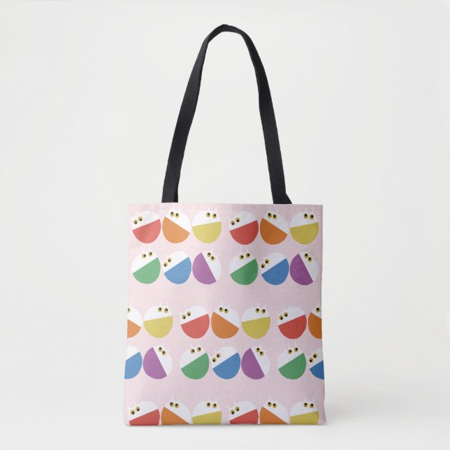 Tote Bag Chats Rainbow (Devant)