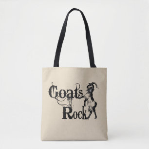 Tote Bag CHATS ROCK par TotallyGoatally™