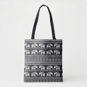 Tote Bag chatte à éléphant