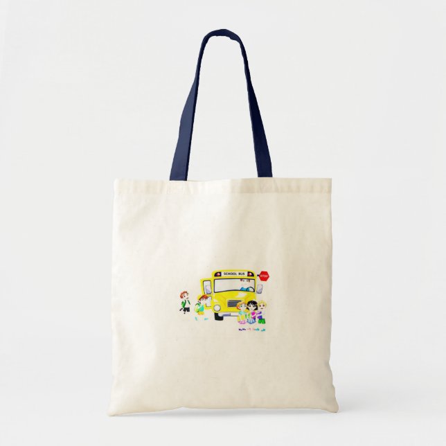 TOTE BAG **CHAUFFEUR D'AUTOBUS SCOLAIRE** (Devant)