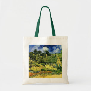 Tote Bag Chaumières, Cordeville par Vincent van Gogh