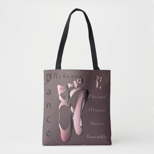 Tote Bag Chaussures à talon de ballet (Devant)