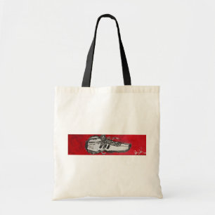 TOTE BAG CHAUSSURES ARGENTÉES