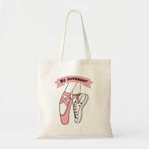 Tote Bag Chaussures en Ballet Rose