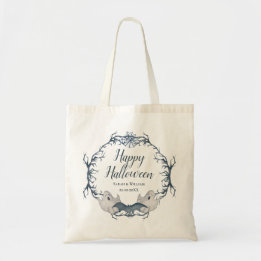 Tote Bag Chauve-souris Gothique Halloween Wreath Mariage Ca
