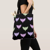 Chauves-souris violet rose néon coloré Halloween