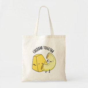 Tote Bag Cheddar Together Blague de nourriture drôle 