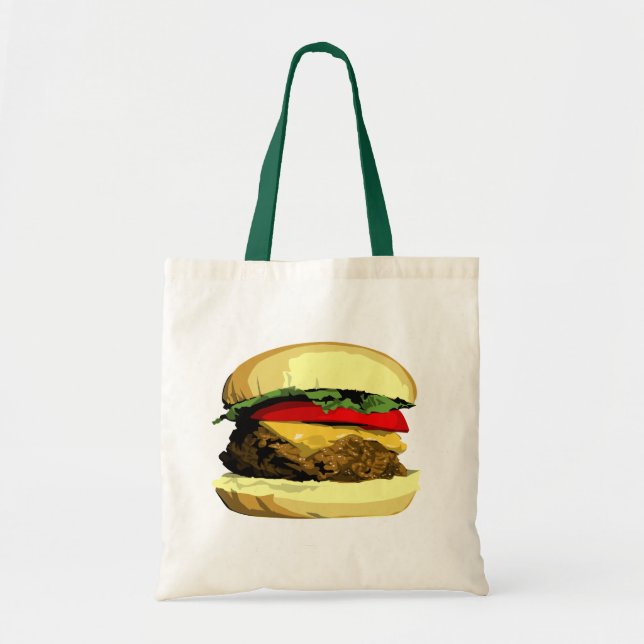 Tote Bag Cheeseburger fourre-tout (Devant)