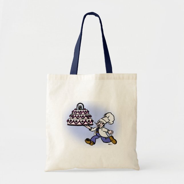 Tote Bag Chef cuisinier (Devant)