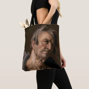 Tote Bag Chef d'un vieil homme par Abraham Bloemaert