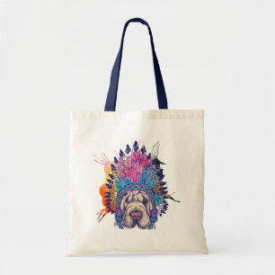 Tote Bag Chef indien indigène de Sharpei