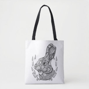Tote Bag Chef inspiré de lapin en guirlande 2