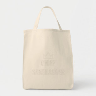 Tote Bag Chef Sandbagger Golf mème Bjj Chess Sandbag
