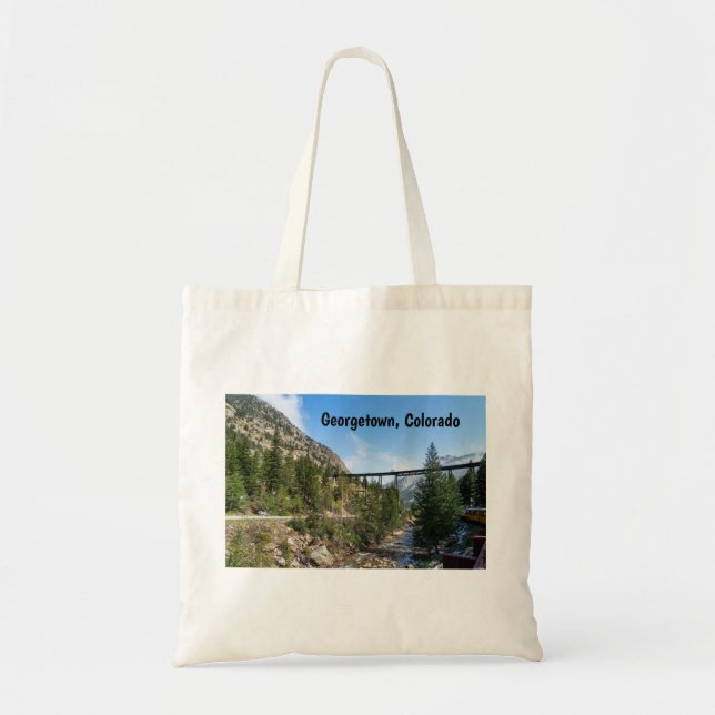 Tote Bag Chemin de fer Georgetown Loop (Devant)