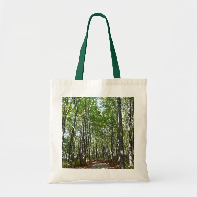 Tote Bag Chemin en bois centenaire II Ellicott City Marylan (Devant)