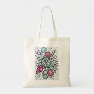 Tote Bag Chemise à manches longues Art Neurographique Fleur
