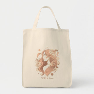 Tote Bag Chemise pour femmes avec esthétique sauvage et lib