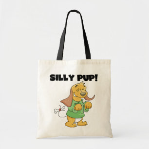 Tote Bag Chemise verte Silly Pup Tshirts et cadeaux