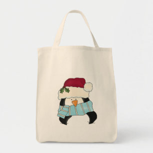 Tote Bag Chemises et cadeaux de Noël en pingouin