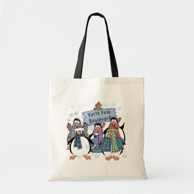 Tote Bag Chemises et cadeaux du Pôle Nord (Devant)