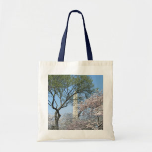 Tote Bag Cherry Blossoms et le monument de Washington à DC