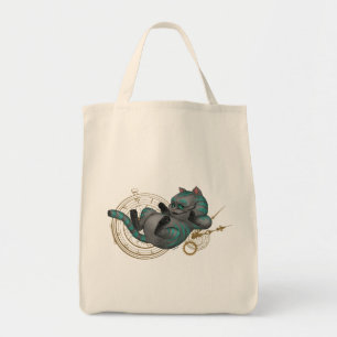 Tote Bag Cheshire Cat   Time's a Wastin' 2