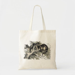 Tote Bag Cheshire Chat Alice Wonderland Classic