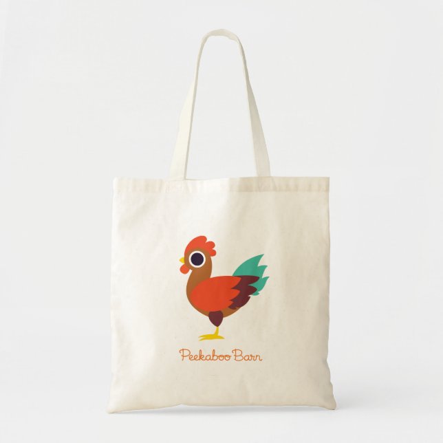 Tote Bag Chester le coq (Devant)
