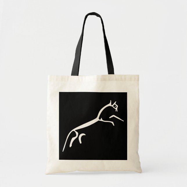 Tote Bag Cheval blanc (château d'Uffington) (Devant)