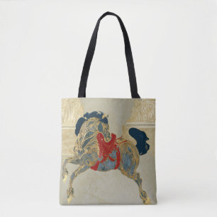 Tote Bag Cheval doré impérial
