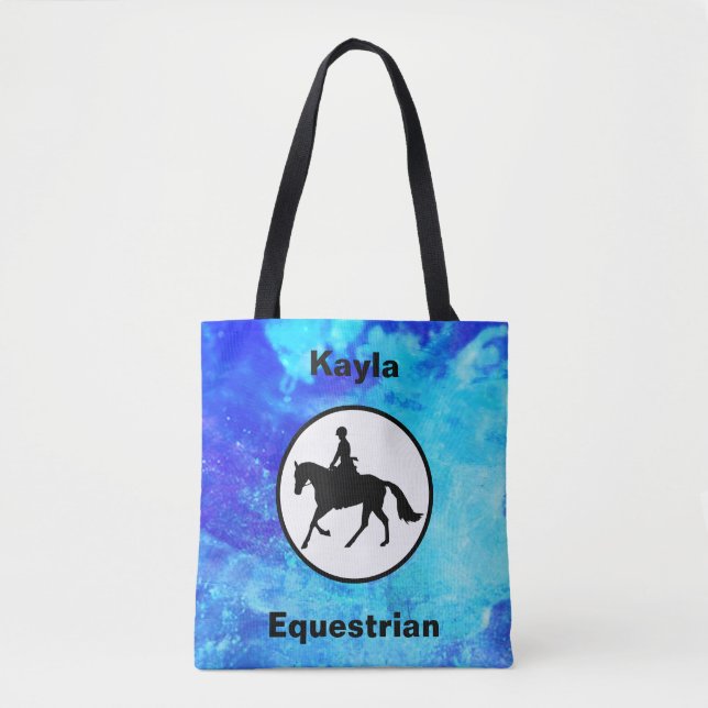Tote Bag Cheval fille (Devant)