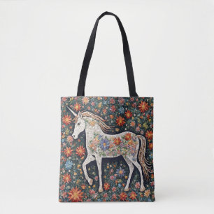 Tote Bag Cheval mythique Unicorne Fourre-tout