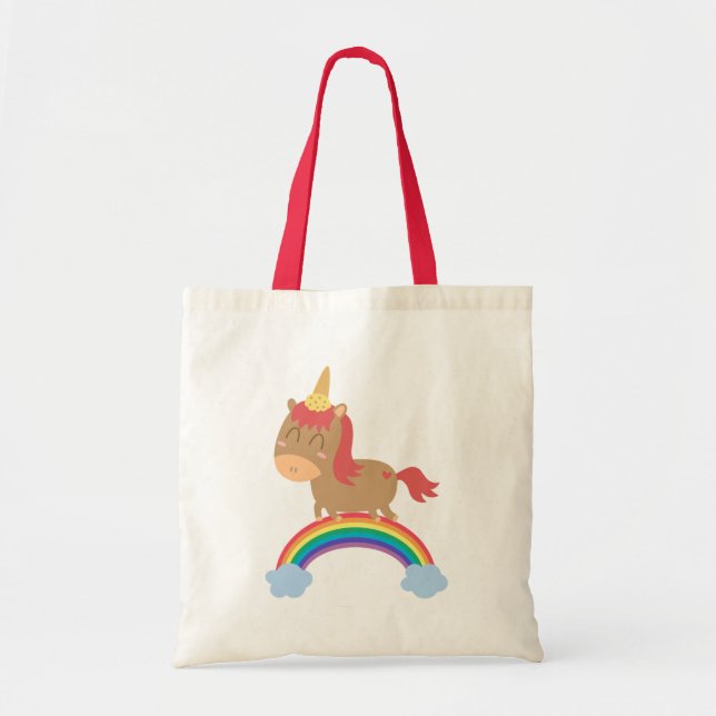 Tote Bag Cheval Se Voit Comme Unicorn Fourre-tout (Devant)