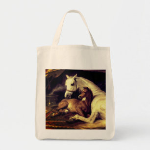 Tote Bag Chevaux d'atterrisseur