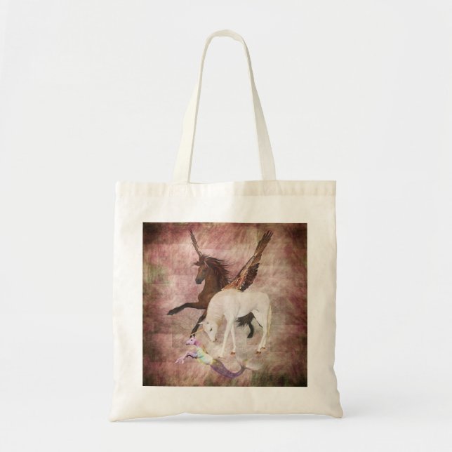 Tote Bag Chevaux d'Imaginaires (Devant)