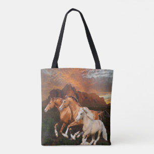 Tote Bag Chevaux sauvages d'Arizona