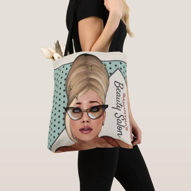 Tote Bag Cheveux impertinents drôles et beauté de ruche (De près)
