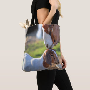 Tote Bag Chèvre et bébé de mère