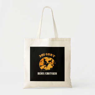 Tote Bag Chèvre Shotgun Effrayant Halloween