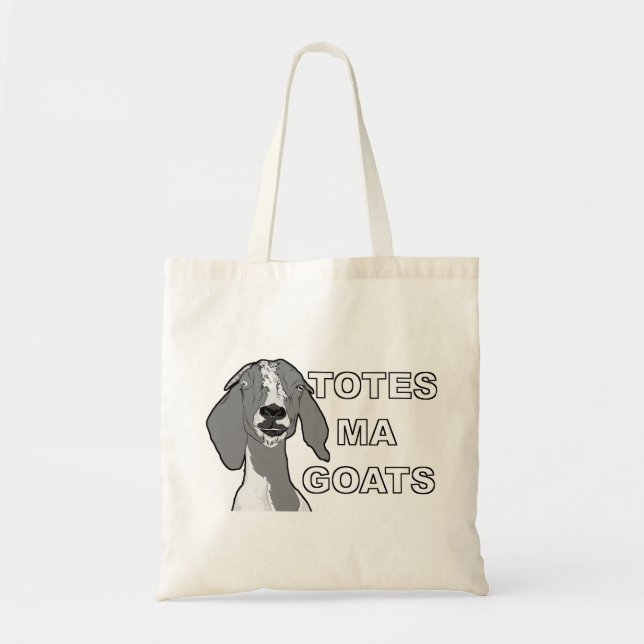Tote Bag Chèvres de mA d'emballages (Devant)