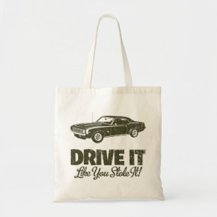 Tote Bag Chevrolet Camaro 1969 solides solubles