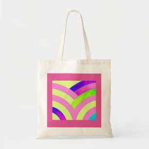 Tote Bag chevron incurvé chic moderne