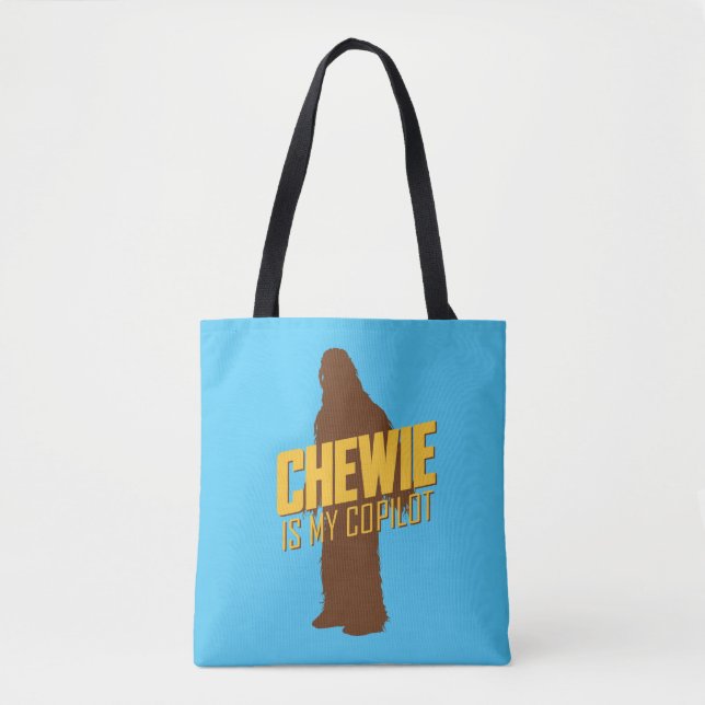 Tote Bag Chewie est mon copilot (Devant)