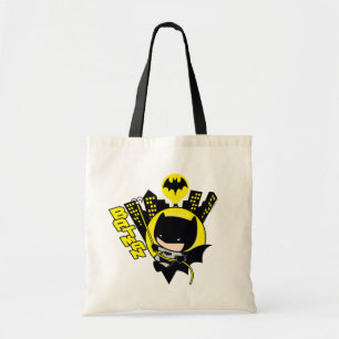 Tote Bag Chibi Batman Évolue La Ville