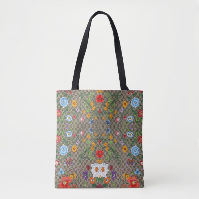 Tote Bag Chic floral tendance (Devant)