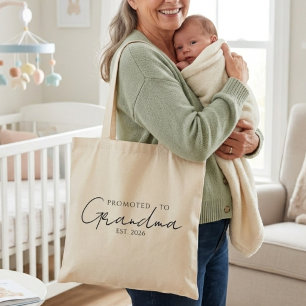 Tote Bag Chic Promu Grand-mère Conception d'année EST
