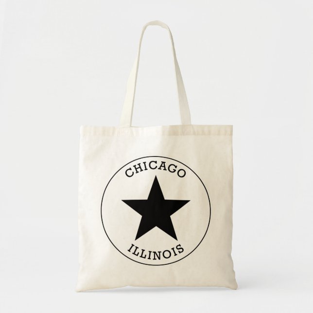 Tote Bag Chicago Illinois (Devant)