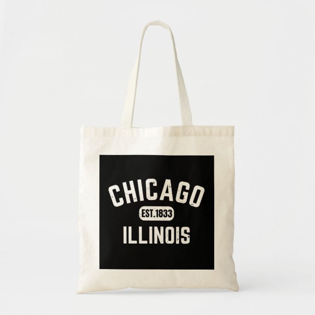 Tote Bag Chicago Illinois (Devant)