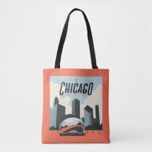 Tote Bag Chicago, Illinois   Millennium Park